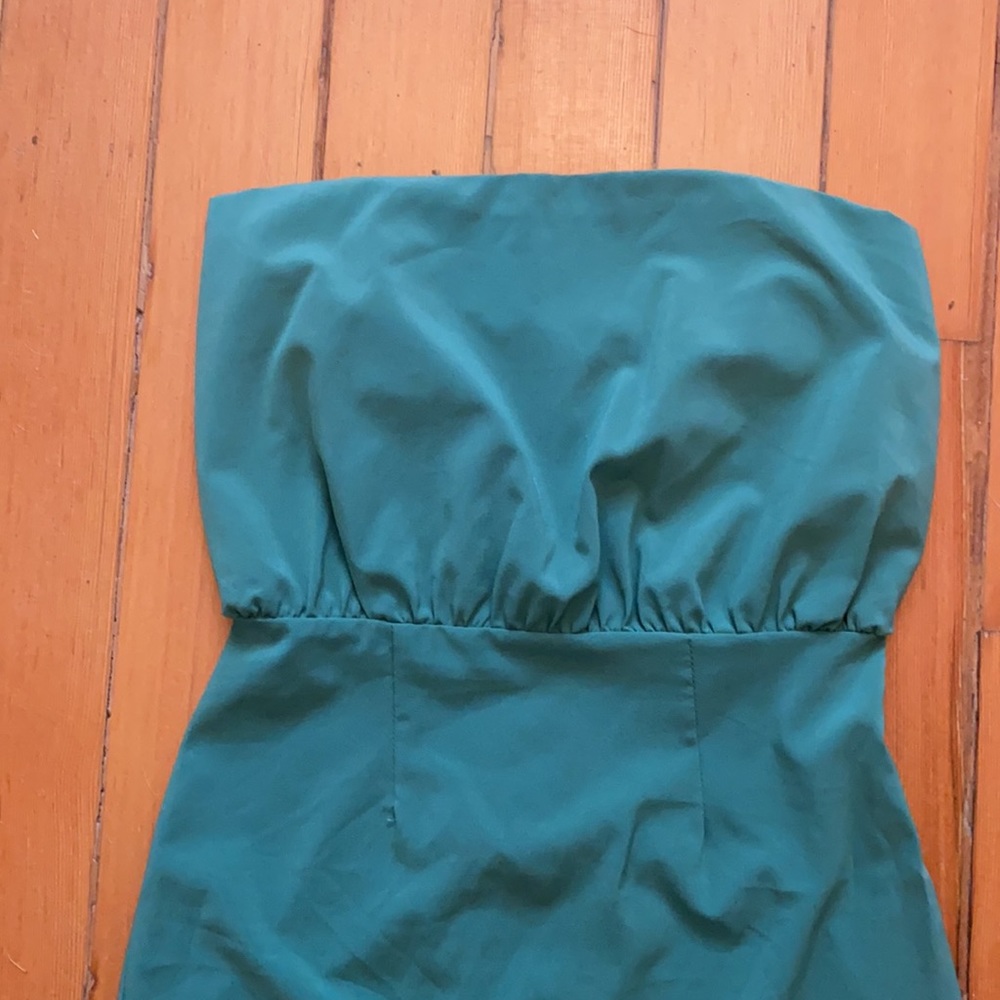 Lulus Green Polyester Strapless Mini - image 2